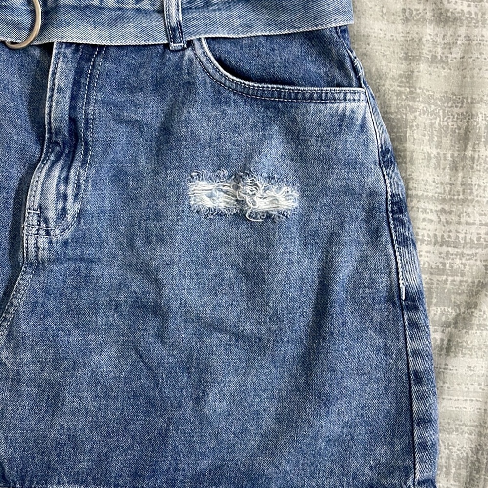 Denim mini skirt - Picture 4 of 6